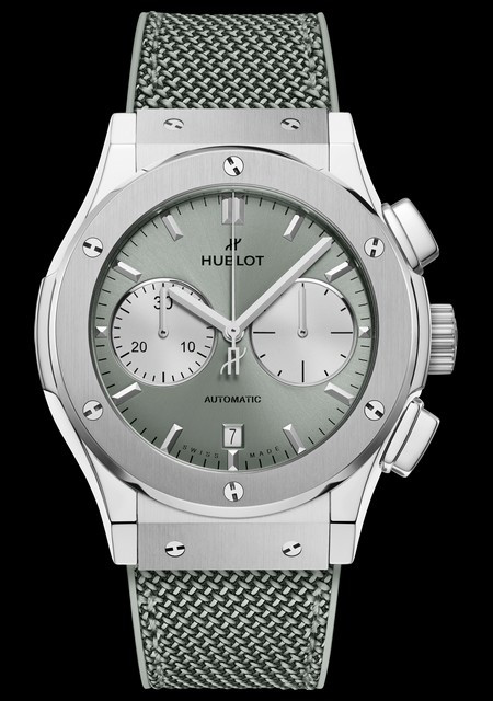 Watch Hublot Classic Fusion Chronograph Titanium Sage Green