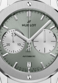 Classic Fusion Chronograph Titanium Sage Green