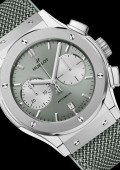 Classic Fusion Chronograph Titanium Sage Green