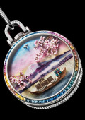 Escale au Mont Fuji Pocket Watch
