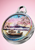 Escale au Mont Fuji Pocket Watch