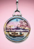 Escale au Mont Fuji Pocket Watch