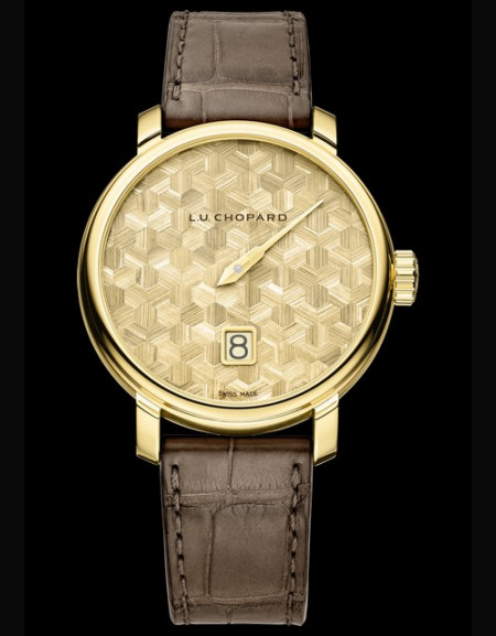 L.U.C Quattro Spirit 25 Straw Marquetry Edition