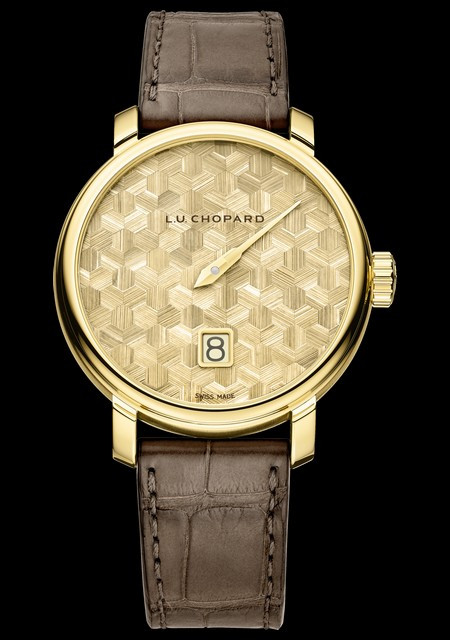 L.U.C Quattro Spirit 25 Straw Marquetry Edition