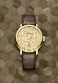 L.U.C Quattro Spirit 25 Straw Marquetry Edition