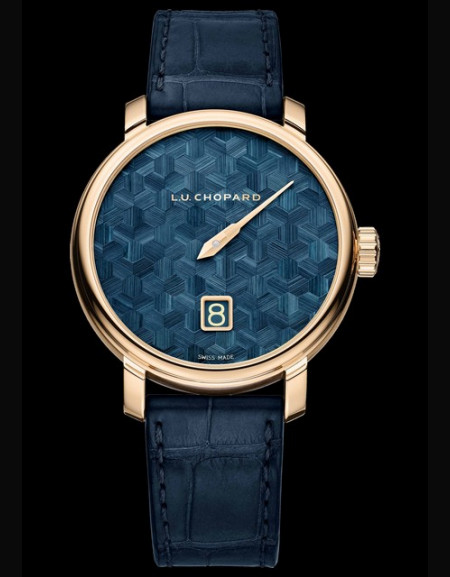 L.U.C Quattro Spirit 25 Straw Marquetry Edition