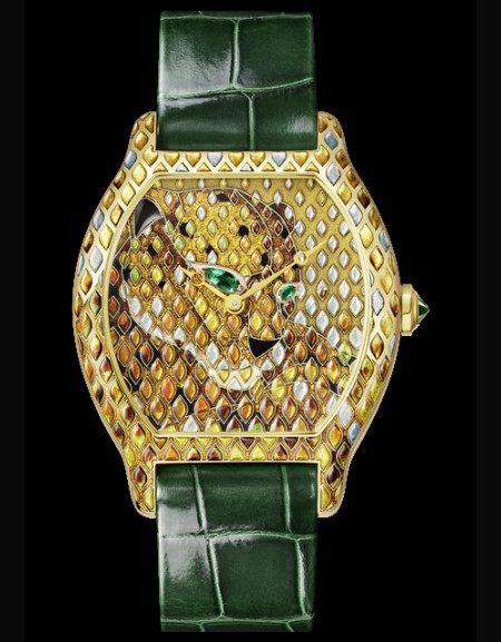 Panthère Métiers d'Art Tortue Watch