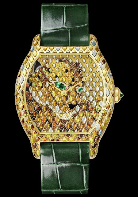 Panthère Métiers d'Art Tortue Watch