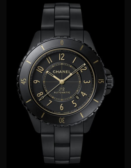 J12 Golden Black Caliber 12.1 42 Mm