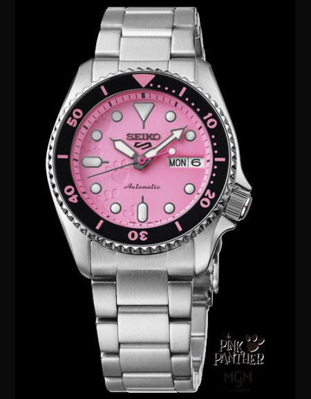 Seiko 5 Sports Pink Panther Limited Edition