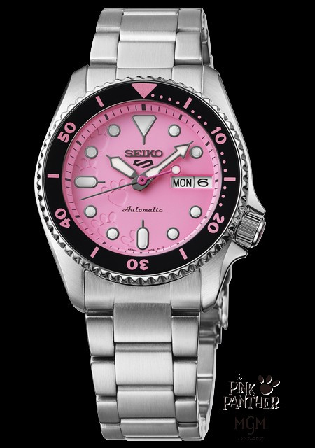 Seiko 5 Sports Pink Panther Limited Edition