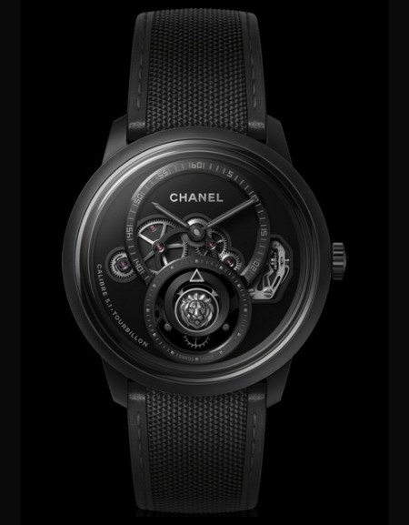 Monsieur Lion Tourbillon Black Edition