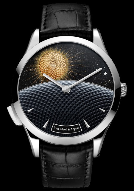Midnight Jour Nuit Phase de Lune Watch