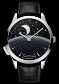 Midnight Jour Nuit Phase de Lune Watch