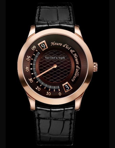 Midnight Heure d’ici & Heure d’ailleurs Watch