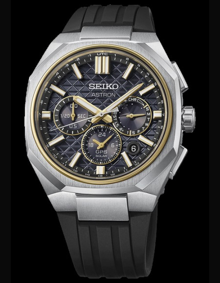 Astron GPS Solar Dual-Time Chronograph