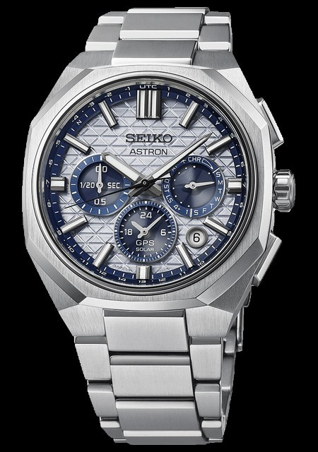 Astron GPS Solar Dual-Time Chronograph