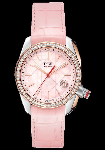 Chiffre Rouge Or Rose et Diamants