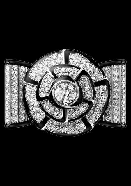 Nœud de Camélia Diamonds Ring