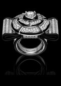 Nœud de Camélia Diamonds Ring