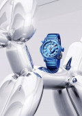Classic Fusion Balloon Dog by Jeff Koons Bleu