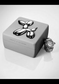 Classic Fusion Balloon Dog by Jeff Koons Silver