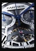 Rotonde de Cartier tourbillon chronographe monopoussoir