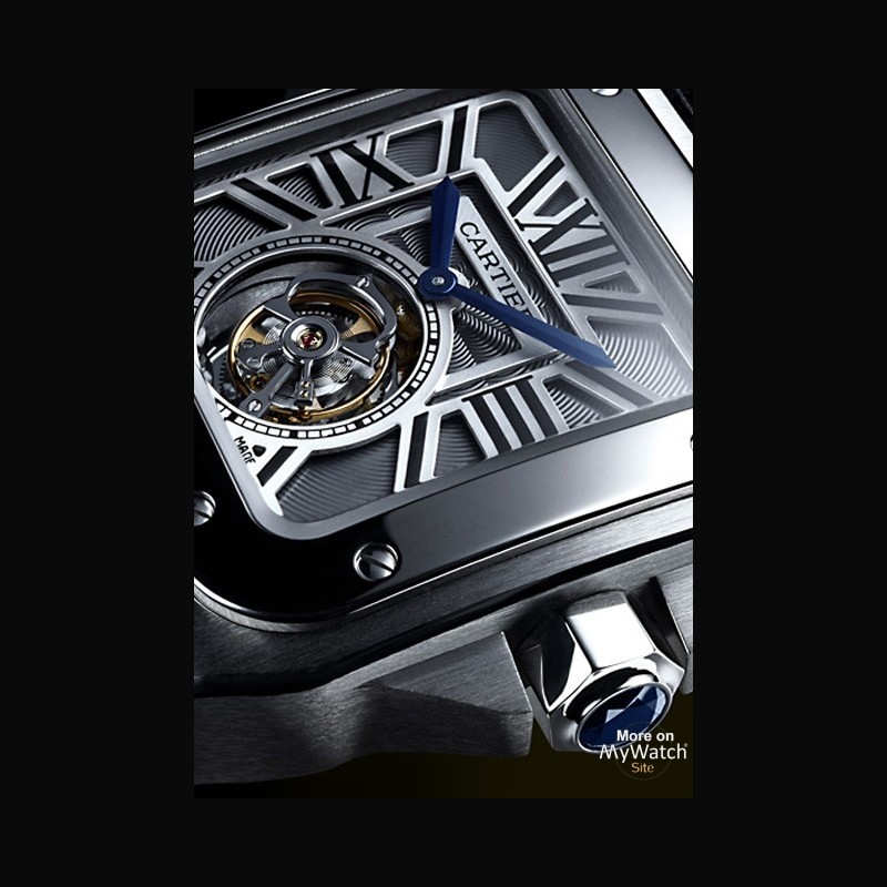 cartier santos 100 tourbillon