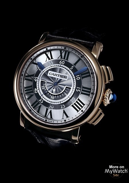 cartier central chronograph