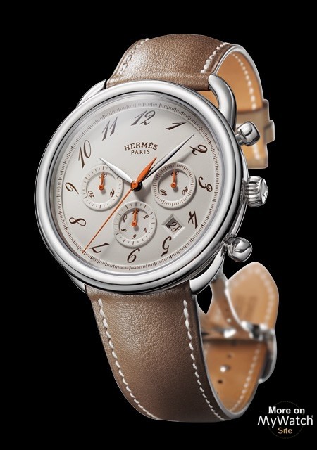 Watch Hermès Arceau chrono Alezan