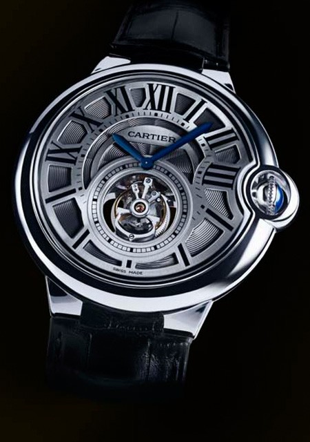 Watch Cartier Ballon Bleu de Cartier tourbillon volant Fine Watchmaking Collection W6920021 White gold