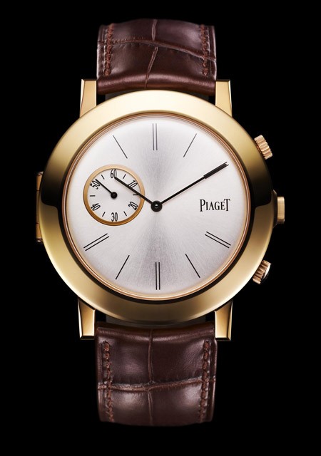 Watch Piaget Altiplano Double Jeu 43 mm Altiplano G0A35153 Pink Gold Silver Dial