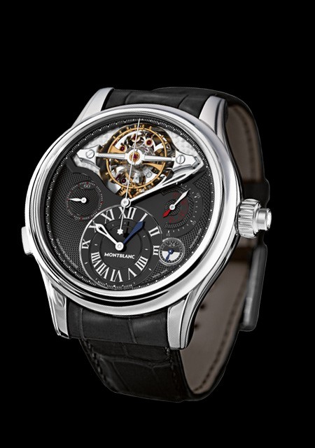 Watch Montblanc Chronographe ExoTourbillon Collection Villeret 1858 106164 White gold