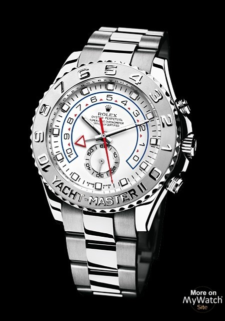 yacht master 2 white gold