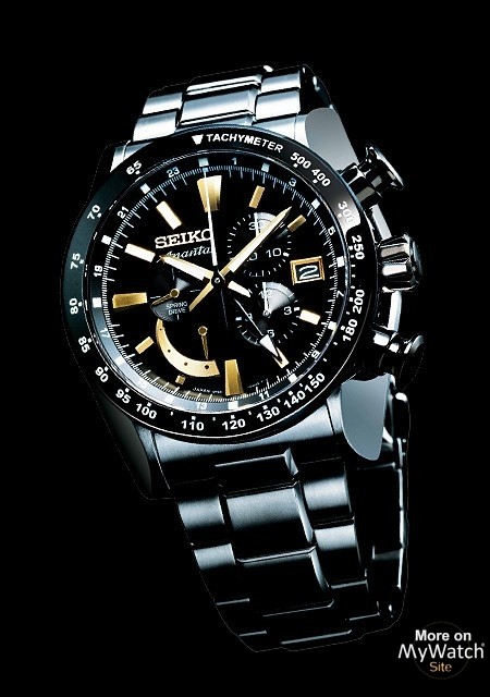 Watch Seiko Chronographe Spring Drive | Ananta SPS011 Titanium