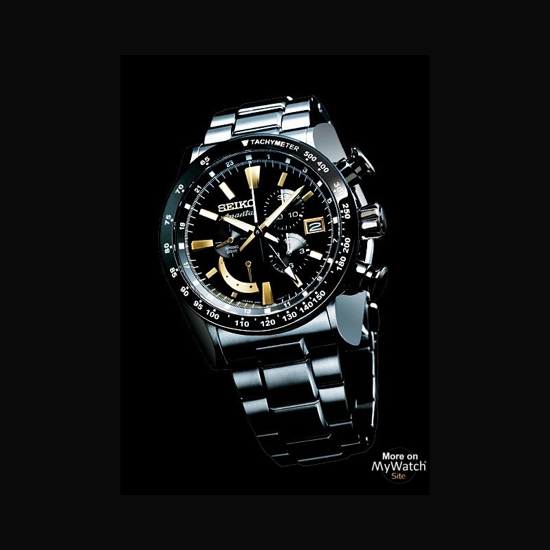 Watch Seiko Chronographe Spring Drive | Ananta SPS011 Titanium