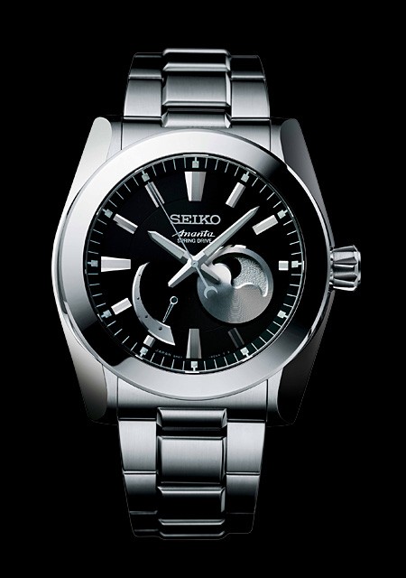 Watch Seiko Spring Drive Phase de Lune | Ananta SNR023 Steel