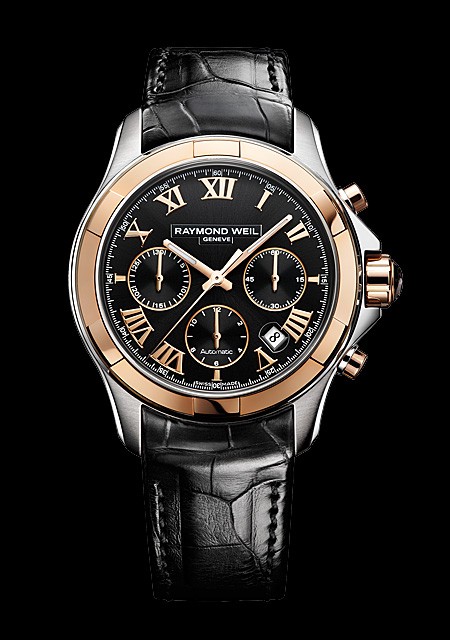 Watch Raymond Weil Parsifal Chronographe Parsifal 7260 SC5 00208 Steel Pink Gold