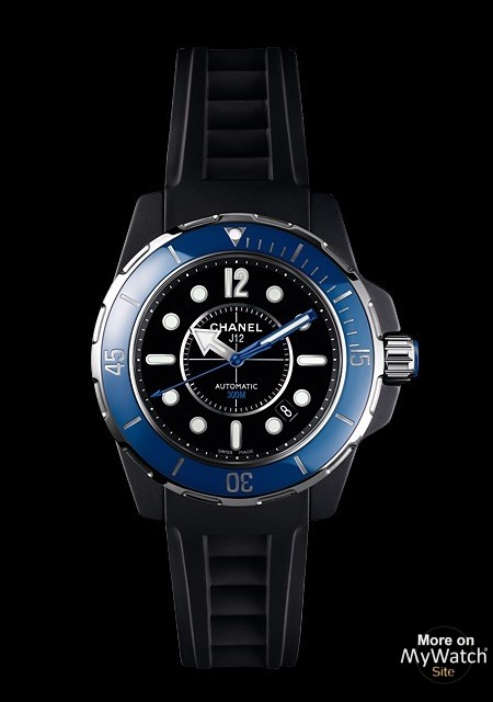 Watch Chanel J12 Marine  J12 H2559 Black Ceramic / Blue Bezel - 42 mm