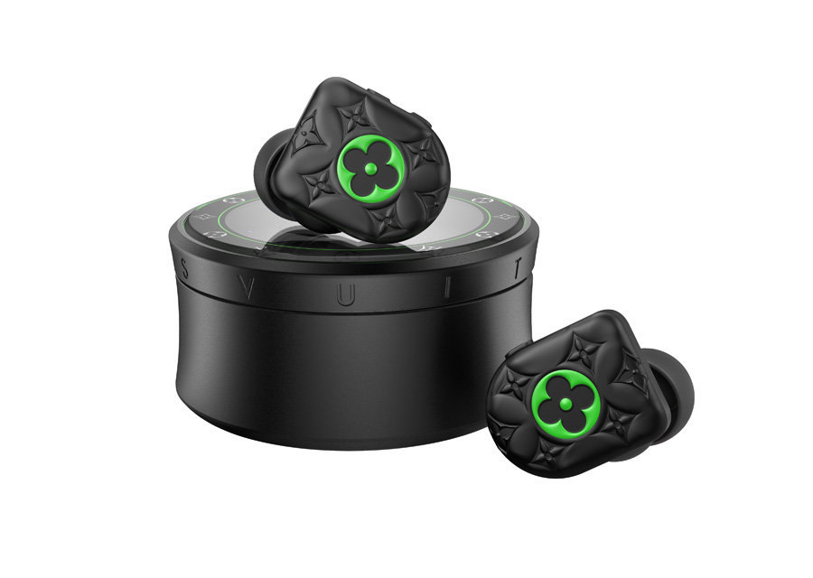 Louis Vuitton Horizon earphones go green… neon green - MyWatch EN