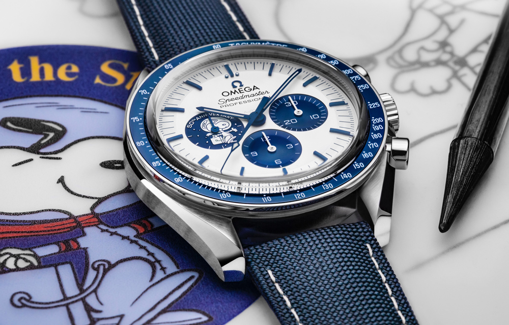 Omega Speedmaster Silver Snoopy Award