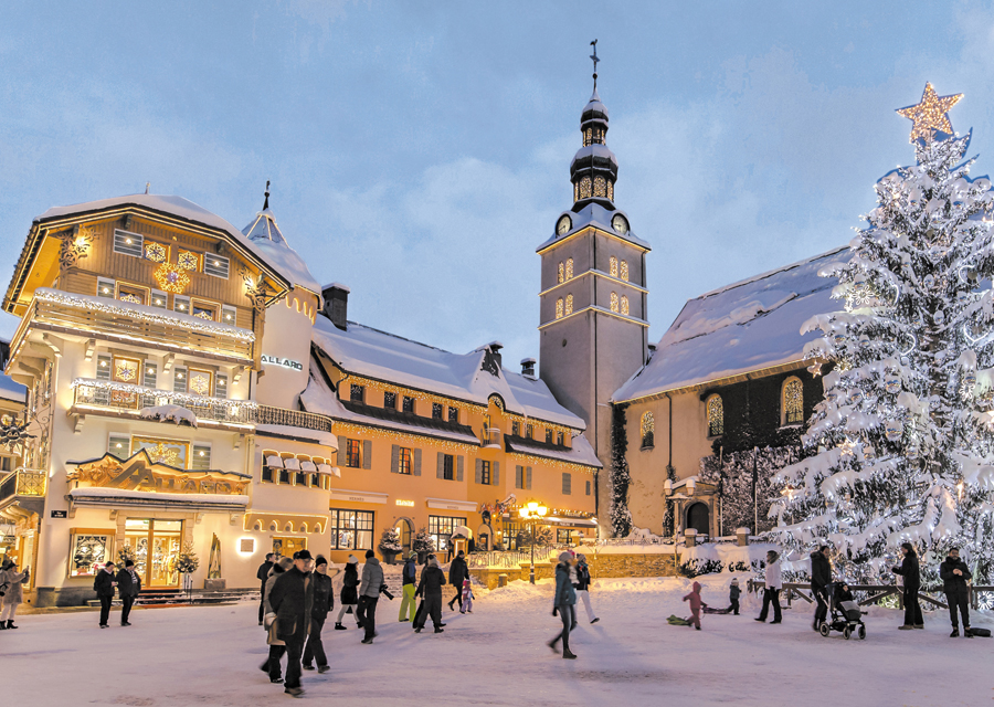 La boutique AAllard à Megève