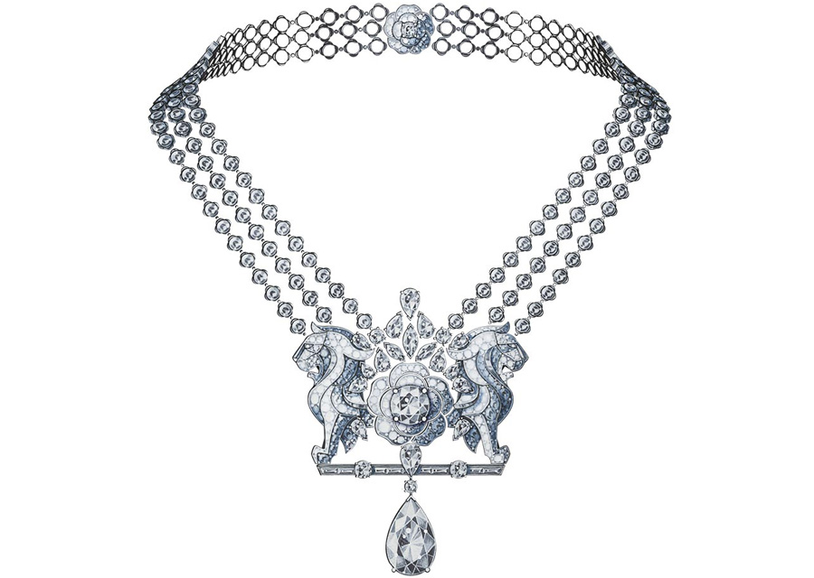 c de cartier necklace c ドゥ カルティエ ネックレス