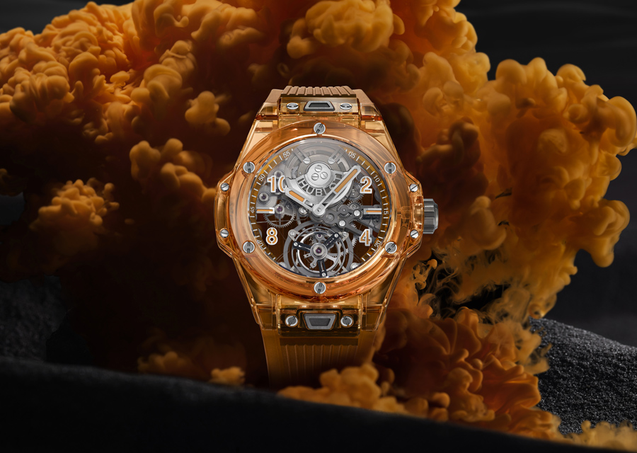 Big Bang Tourbillon Automatic Orange Sapphire