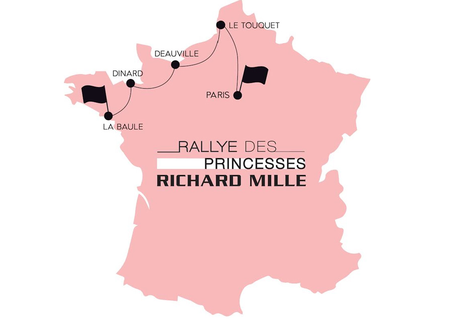 Les cinq étapes du Rallye des Princesses Richard Mille