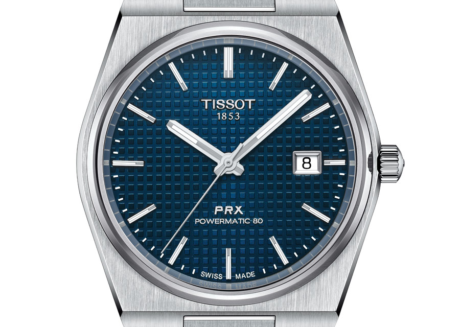 La montre Tissot PRX Powermatic 80 en acier à cadran bleu est déjà en rupture de stock