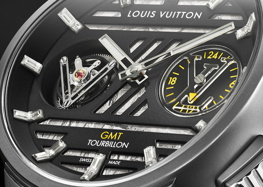 New Louis Vuitton Tambour Curve Flying Tourbillon Poinçon