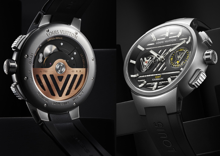 Up Close: Louis Vuitton Tambour Curve Flying Tourbillon