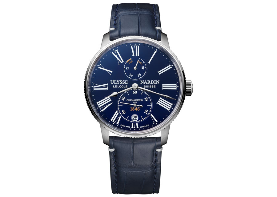 La nouvelle Ulysse Nardin Marine Torpilleur Enamel Blue