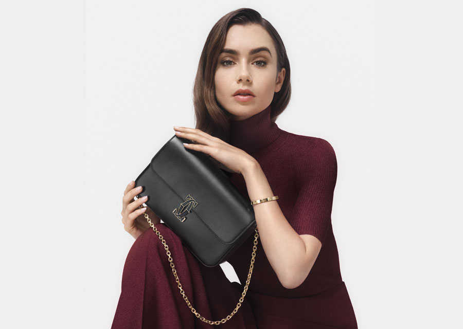 Lily Collins, nouvelle ambassadrice Cartier